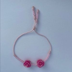 Toddler girl pink bracelet